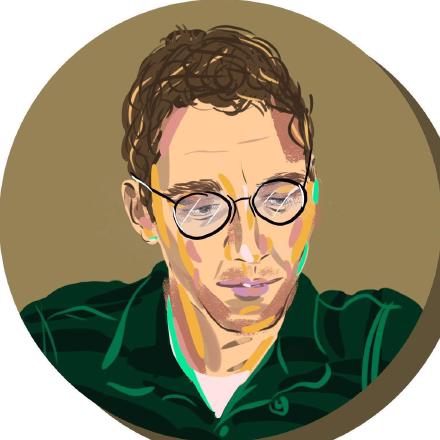 Illustrated portrait of Jacob Menick